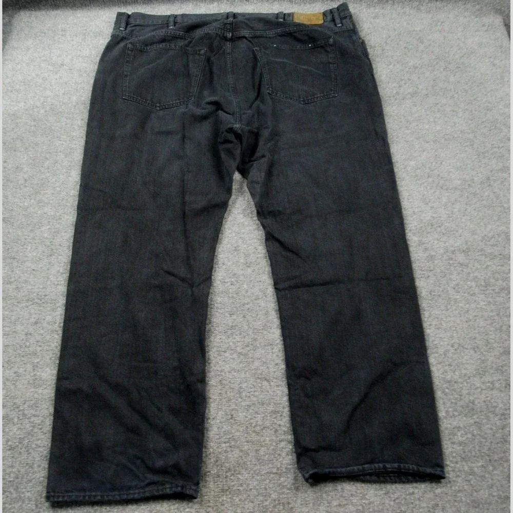 Polo Ralph Lauren Jeans Mens 46Bx30 Black Hampton‎ Straight Denim Classic Casual